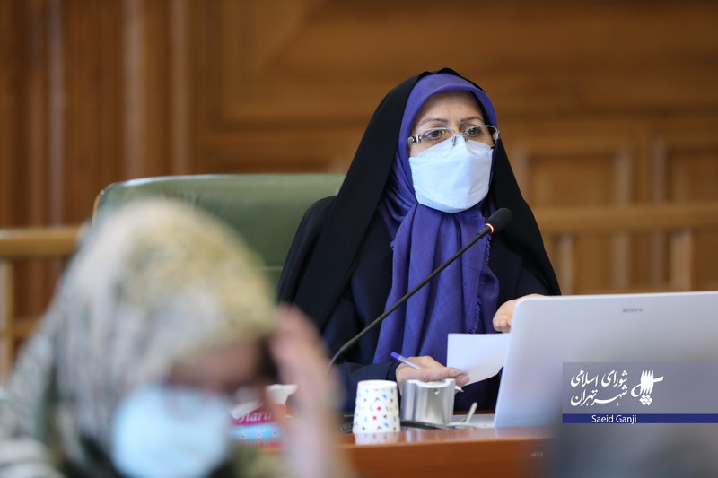 شهربانو امانی در تذکری به ستاد مبارزه با کرونا در کلانشهر تهران : واکسیناسیون کارکنان سازمان ، خدمات و مشارکت های اجتماعی  در اولویت قرار گیرد